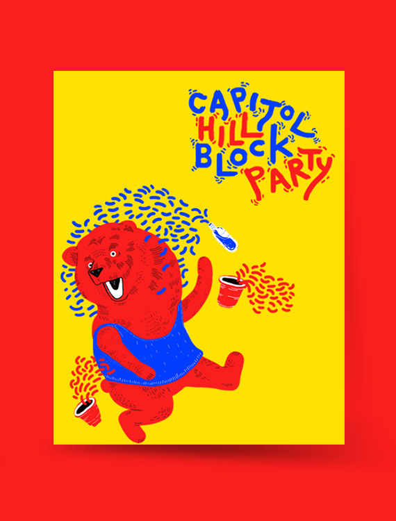 Capitol Hill Block Party by Evan Dull
