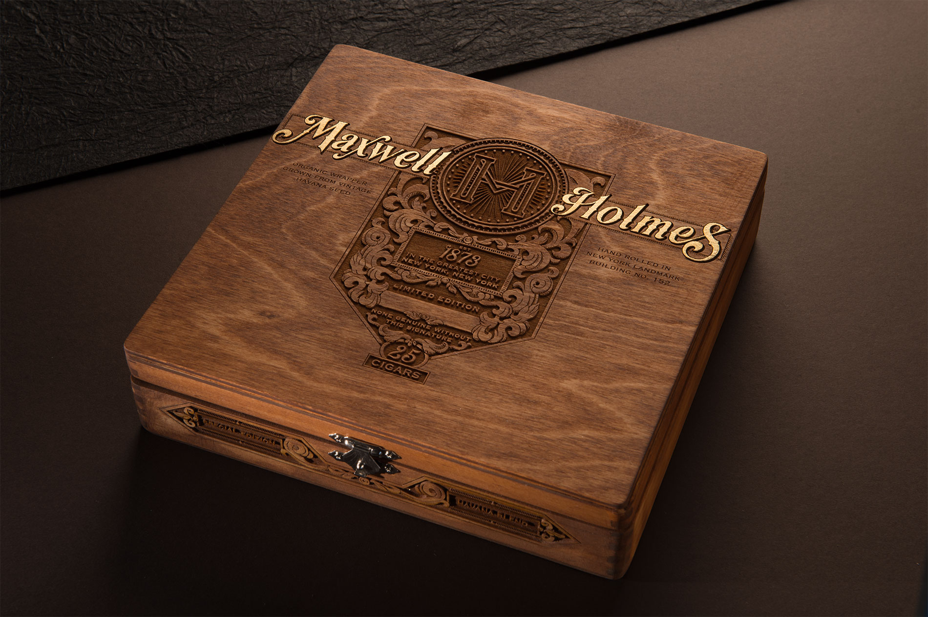 Maxwell Holmes Special Edition Cigar Box by Kylie Della
